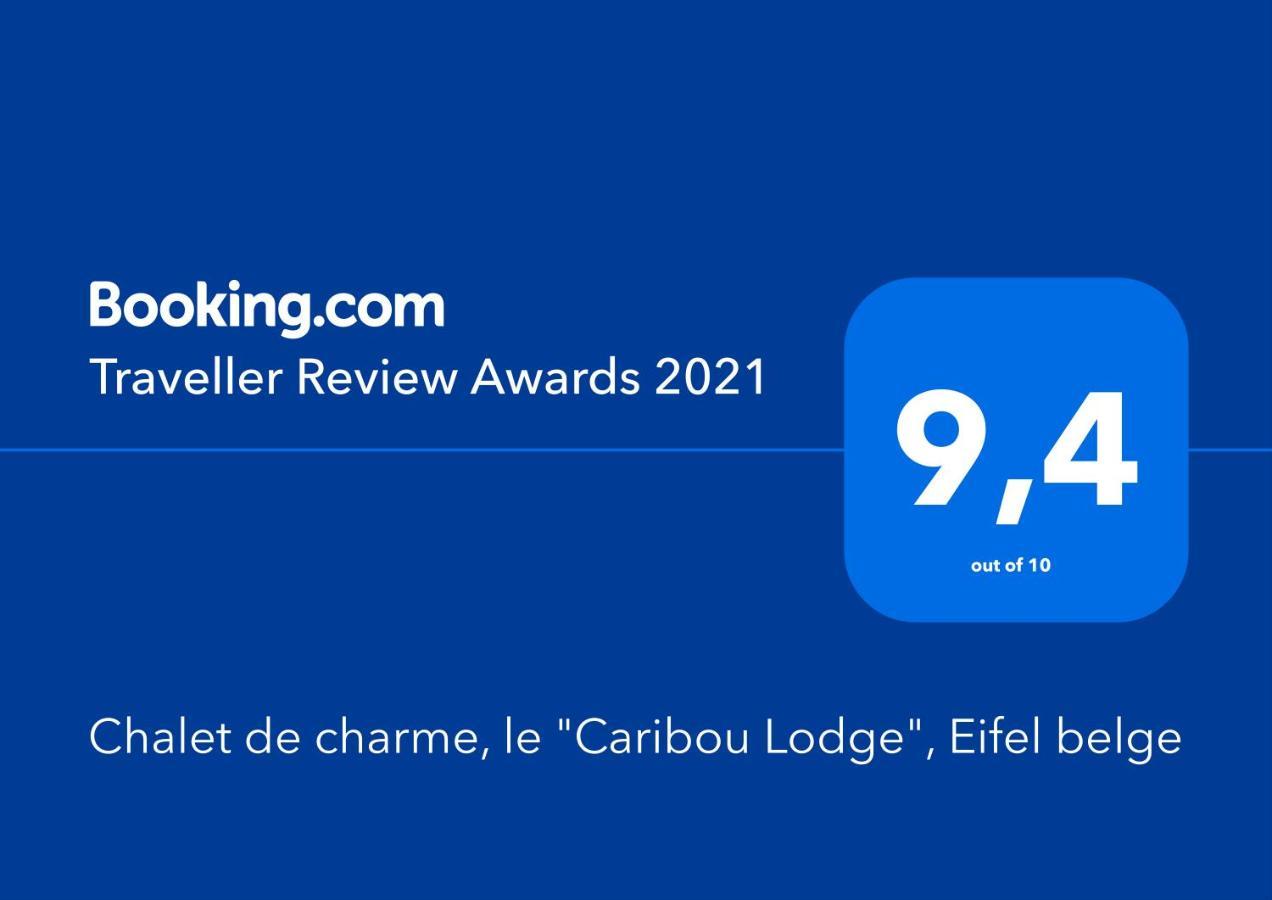 Chalet De Charme, Le "Caribou Lodge", Eifel Belge Bullange Εξωτερικό φωτογραφία